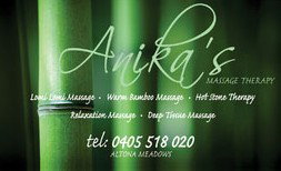 Anikas Massage Therapy - Darwin Tourism 0