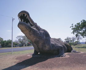 Crocodile Statue - Darwin Tourism 0