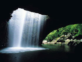 Natural Bridge, Springbrook National Park - Darwin Tourism 0