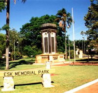 Esk War Memorial and Esk Memorial Park - Darwin Tourism