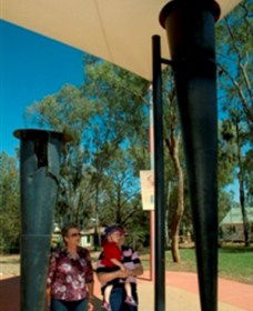 Charleville - Steiger Vortex Rainmaking Guns - Darwin Tourism 1