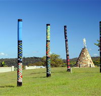 Maclean Tartan Power Poles - Darwin Tourism