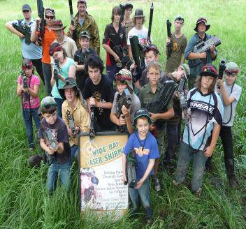 Wide Bay Laser Skirmish - Darwin Tourism 1