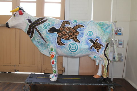 Daisy The Decorated Dairy Cow - Darwin Tourism 1