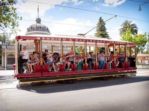 Bendigo Tramways Vintage Talking Tram - Darwin Tourism 0