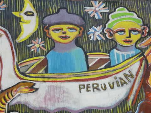 The Painting Of Life By Mirka Mora - Darwin Tourism 1