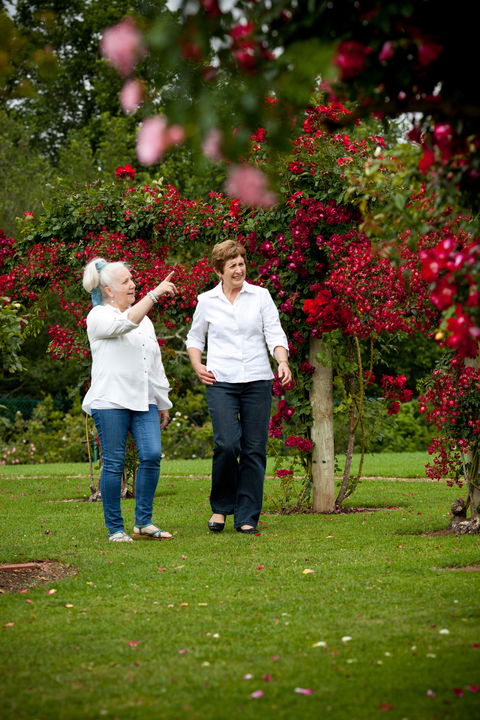 Victoria State Rose Garden At Werribee Park - Darwin Tourism 2