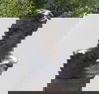 Adam Lindsay Gordon Bronze Bust - Darwin Tourism