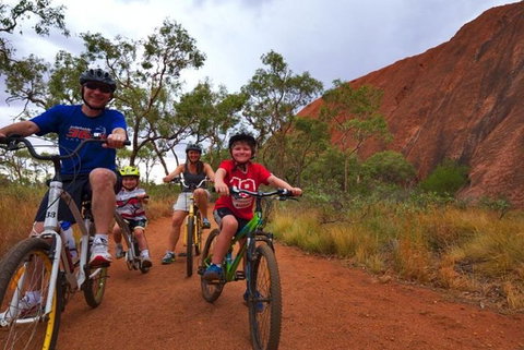 From Yulara: Discover Uluru Half Day Bike Tour - Darwin Tourism 0