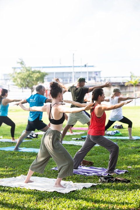 Free Weekly Yoga Asana Class - Darwin Tourism 0