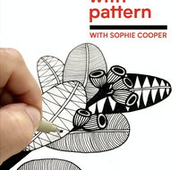 Online live streaming class Drawing with Pattern - Darwin Tourism