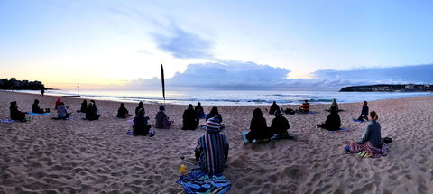 Making Meditation Mainstream: Free Beach Meditation Session South Manly - Darwin Tourism 0