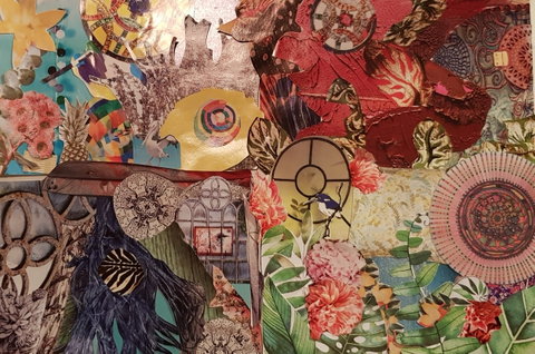 Online Live Streaming Class: Cut And Paste Creative Collage Fun - Darwin Tourism 0