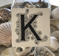 Online live streaming class Zentangle Art Embedded Letters - Darwin Tourism