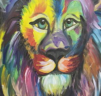 Online live streaming class Paint the Lion King - Darwin Tourism