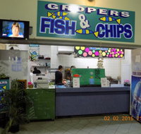 Gropers fish n chips - Darwin Tourism