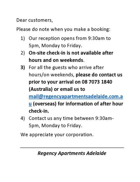 Regency Apartments Adelaide - Darwin Tourism 3
