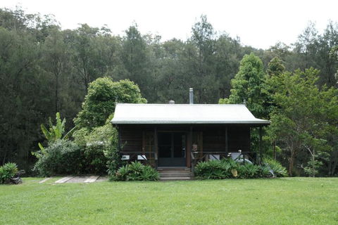 Romantic Wooden Nature Cabin Overlooking Forest & Crystal Clear River - Darwin Tourism 0