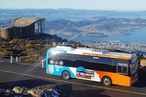 Kunanyi/Mt Wellington Explorer Bus - One Way Tour - Darwin Tourism 1