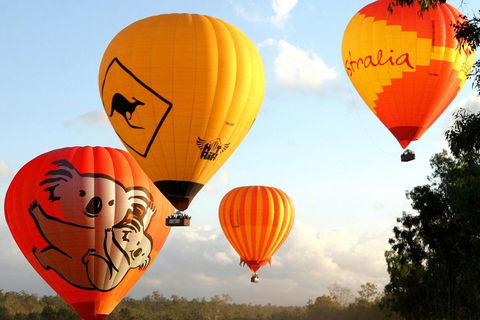 Natural Bridge & Springbrook Waterfalls Tour + Hot Air Balloon With Breakfast - Darwin Tourism 0