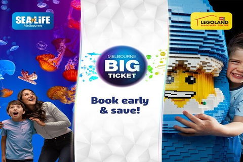 Melbourne BIG Ticket - LEGOLAND Discovery And SEA LIFE Melbourne - Darwin Tourism 4