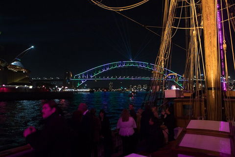 Vivid Tall Ships Dinner Cruise On Sydney Harbour - Darwin Tourism 3